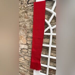 Vibrant Red Mexican Danza Rebozo